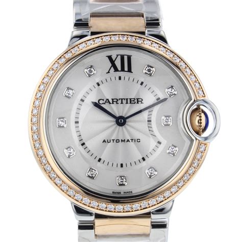 used cartier ballon bleu watches|cartier ballon bleu 36mm diamond.